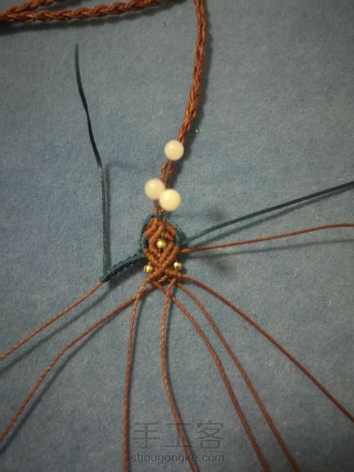 项链尾扣教程（二） 第18步