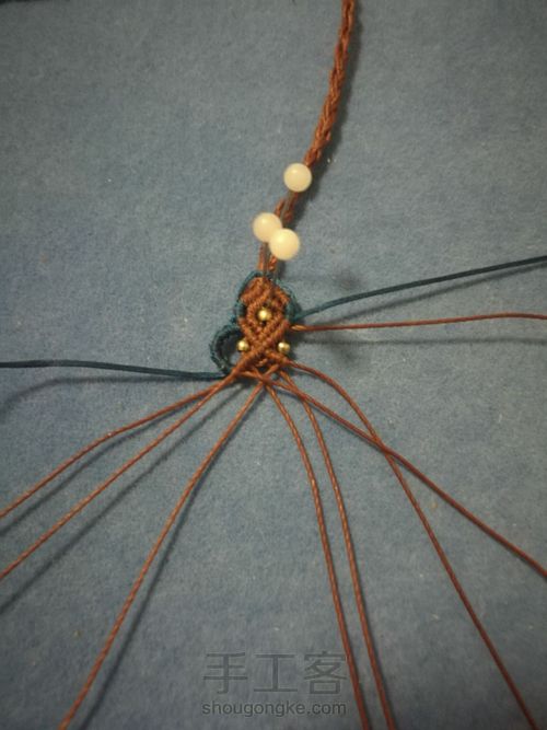 项链尾扣教程（二） 第19步