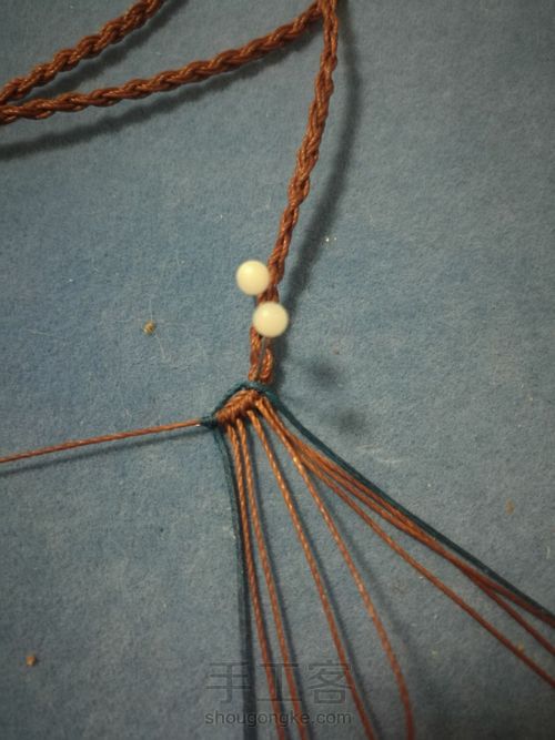 项链尾扣教程（二） 第4步