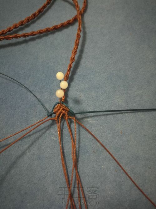 项链尾扣教程（二） 第9步