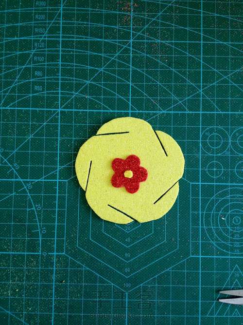 春节花球制作教程 第3步