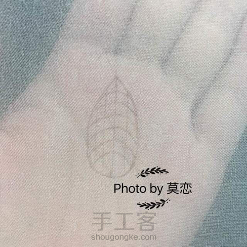 木梳套针法图解步骤 第2步