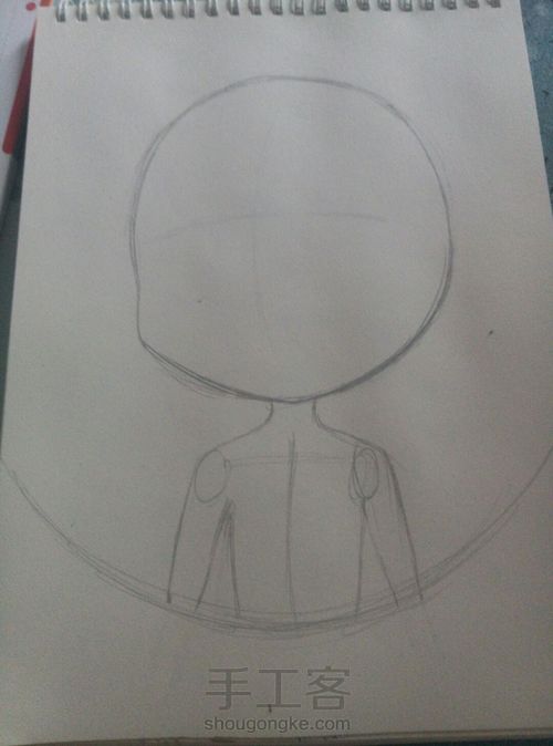 动漫人物 萌娘 第1步