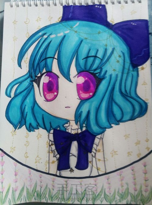 动漫人物 萌娘 第4步