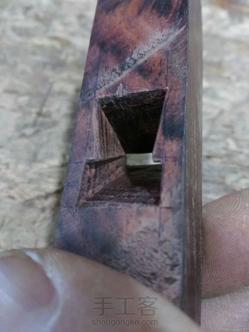 动手做一个小刨子 第8步