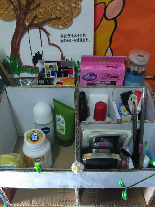 前两天在网上看改造旧快递盒，动手开干 第11步