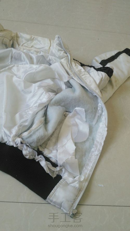 自制猫窝 第5步