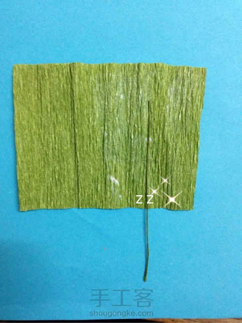 皱纹纸欧洲报春花制作方法 第14步