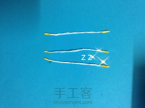 皱纹纸仙客来制作方法 第14步