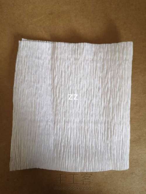 皱纹纸油牡丹制作方法 第1步
