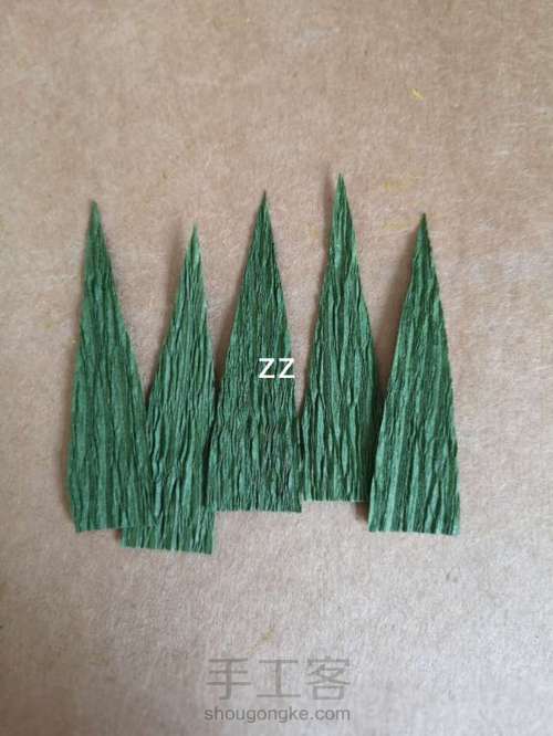 皱纹纸油牡丹制作方法 第10步