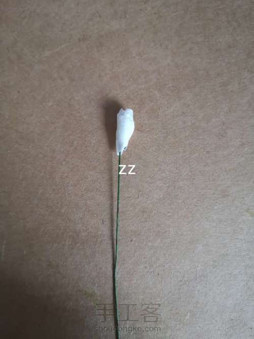 皱纹纸樱花的制作方法 第13步