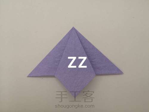 折纸贴画花菖蒲 第7步