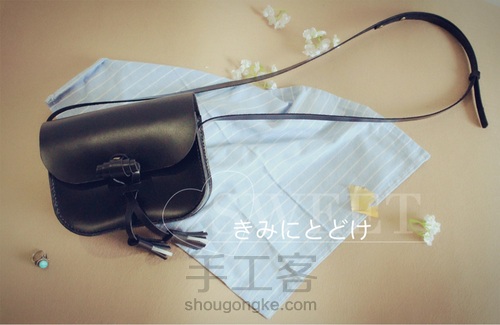 油蜡皮流苏小包包 深秋的文艺范儿 第18步