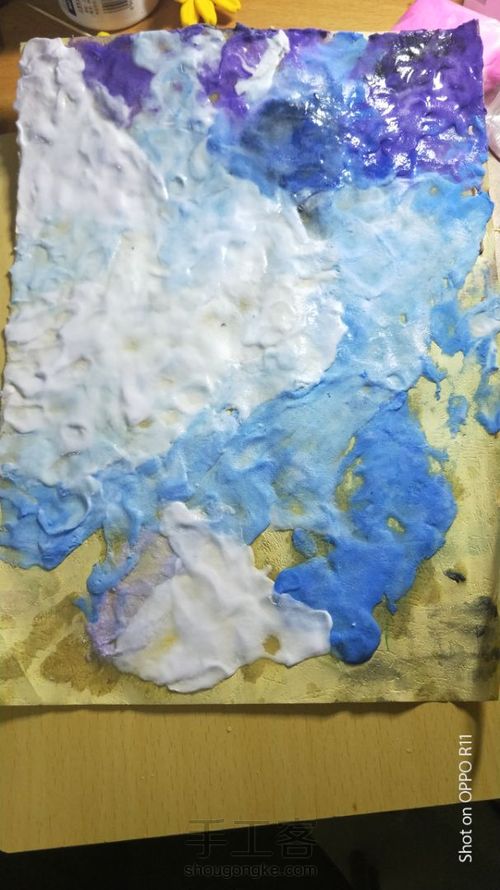 粘土浮雕画 第2步