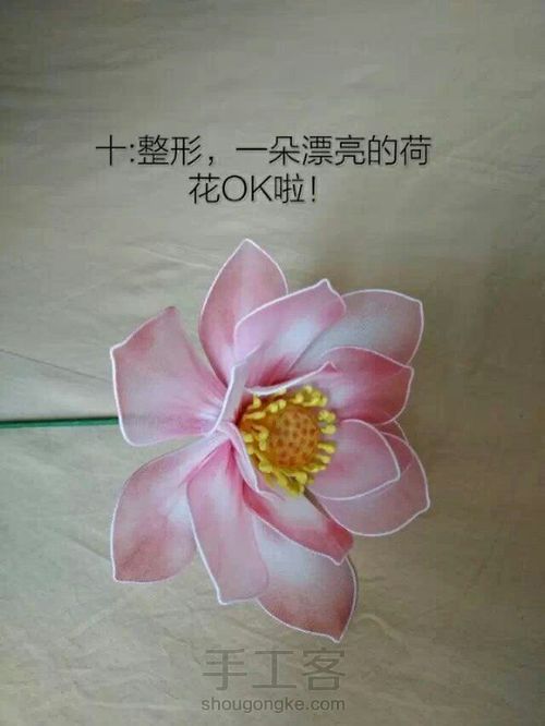 丝网花之莲花教程 第11步