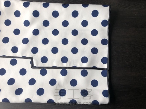 复古风波点半身裙 第11步