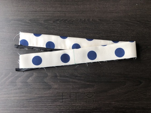 复古风波点半身裙 第13步