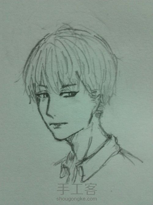 动漫  漫画人物自创 第2步