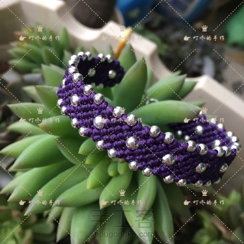 复式蛇结 第6步