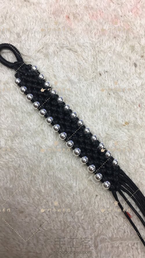 复式蛇结 第8步