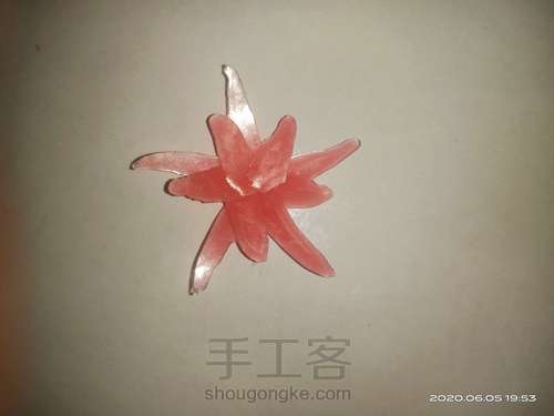 莲花簪子 第4步