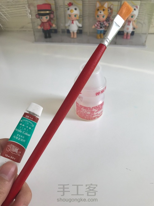 超简单!做一棵小小圣诞树 第1步