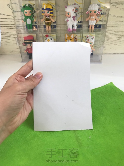 超简单!做一棵小小圣诞树 第3步