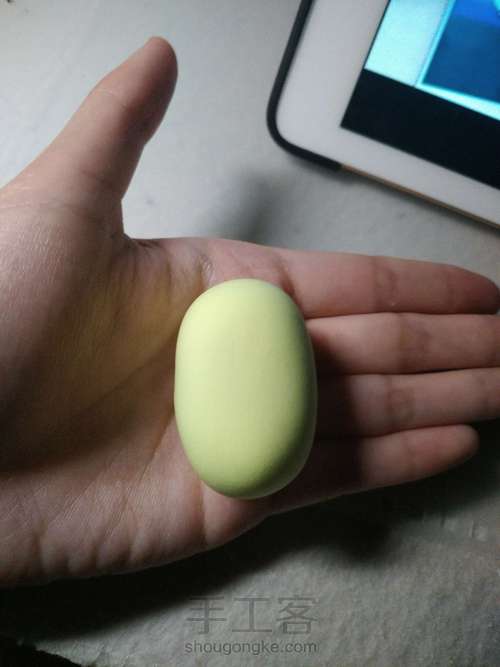 海绵宝宝粘土基础教程 第2步