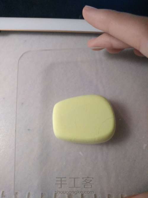 海绵宝宝粘土基础教程 第4步