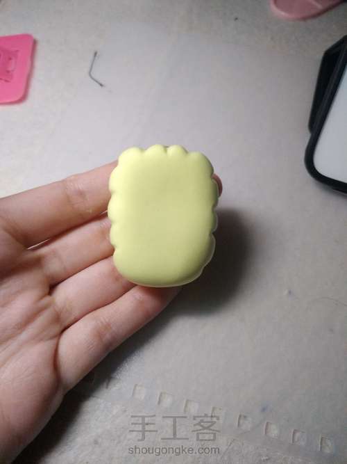 海绵宝宝粘土基础教程 第5步