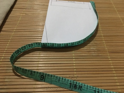 【原创】轻便妈咪包抽绳背包包 第5步