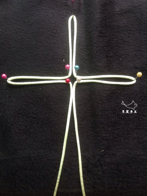 吉祥结(一) 第1步