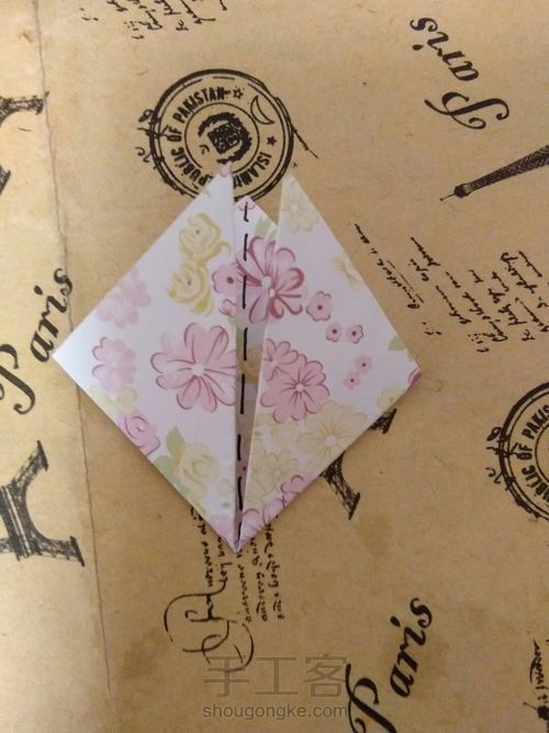 立体的花朵♡ 第4步