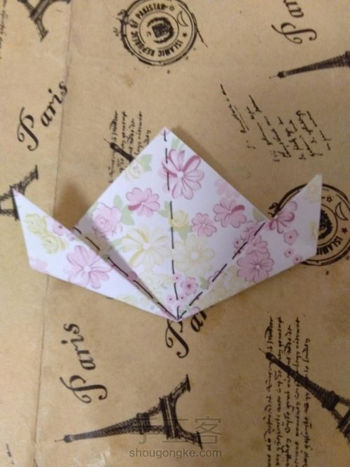 立体的花朵♡ 第5步