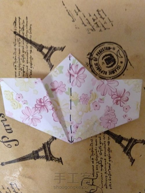 立体的花朵♡ 第6步