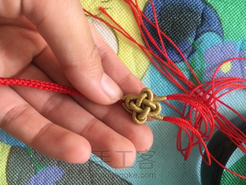 【🌸未央ૢ🌸】一款简单项链绳 第3步
