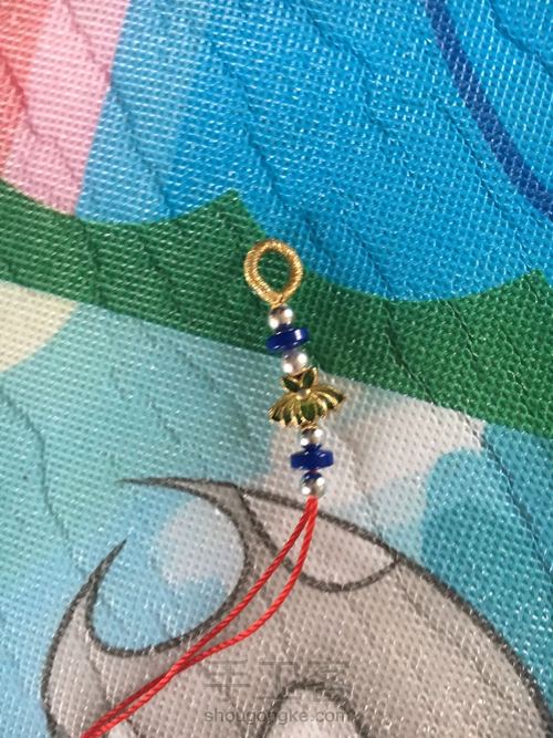 【🌸未央ૢ🌸】一款简单项链绳 第1步