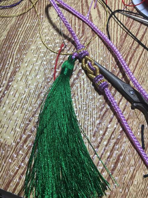 【🌸未央ૢ🌸】一款简单项链绳 第16步