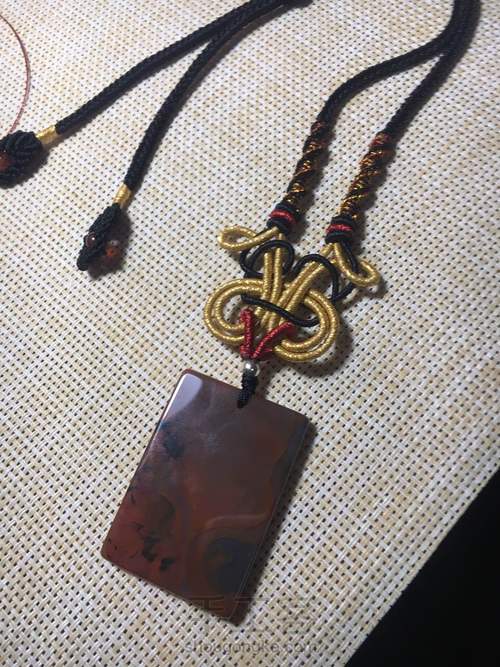 【🌸未央ૢ🌸】一款简单项链绳 第1步