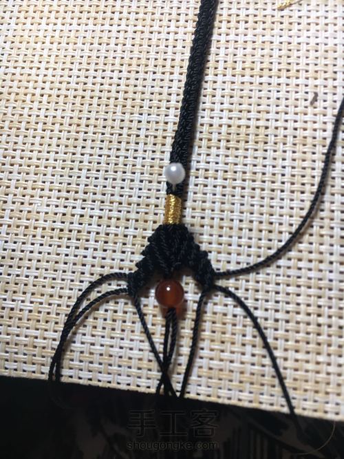 【🌸未央ૢ🌸】一款简单项链绳 第14步