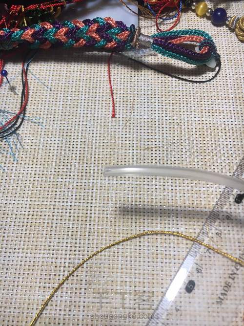 【🌸未央ૢ🌸】一款简单手绳 第4步