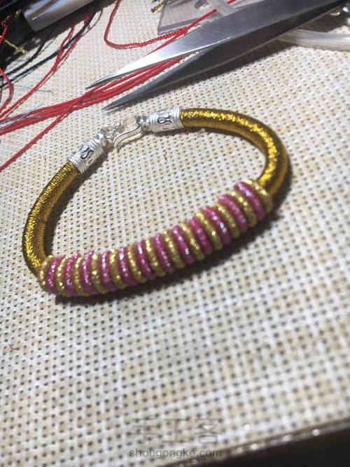 【🌸未央ૢ🌸】一款简单手绳 第11步