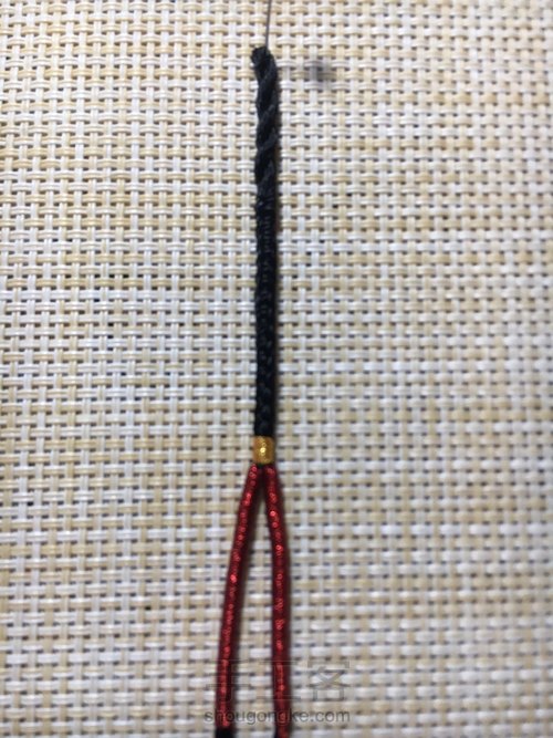 【🌸未央ૢ🌸】一款简单手绳 第5步