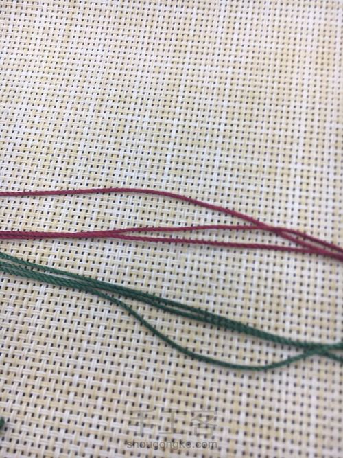 【🌸未央ૢ🌸】一款简单手绳 第2步