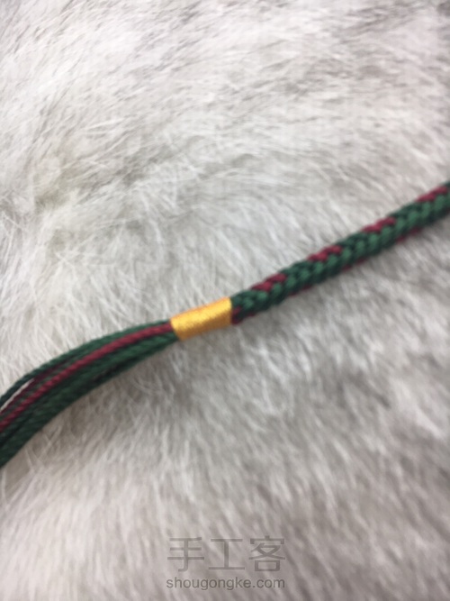 【🌸未央ૢ🌸】一款简单手绳 第5步