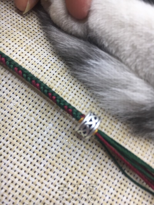 【🌸未央ૢ🌸】一款简单手绳 第6步