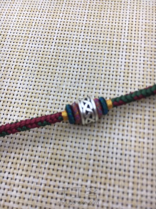 【🌸未央ૢ🌸】一款简单手绳 第9步