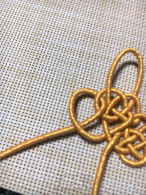 【🌸未央ૢ🌸】一款简单的花结 第9步