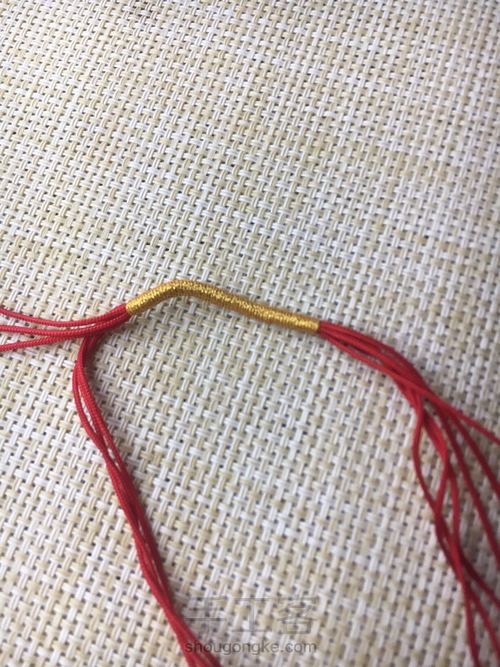 【🌸未央ૢ🌸】一款简单的花结 第15步